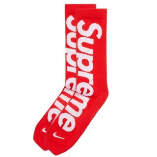 Supreme/Nike Lightweight CrewSocks "Red"(ソックス)