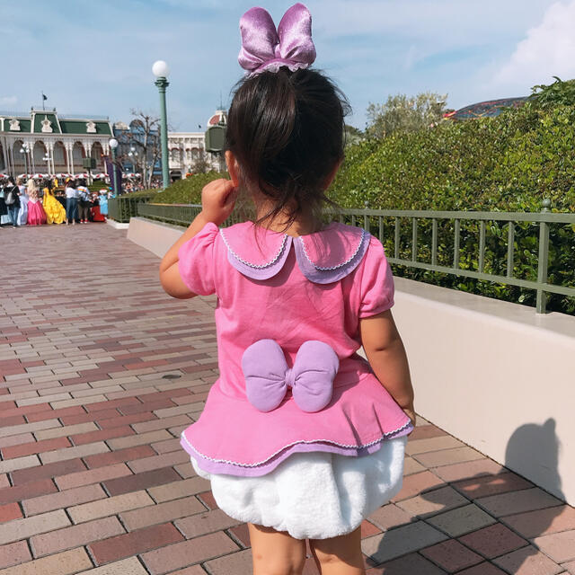 ディズニー公式 デイジー 子供 衣装 上90cm 下80㎝ - その他 ディズニー公式 デイジー 子供 衣装 上90cm 下80㎝ - その他