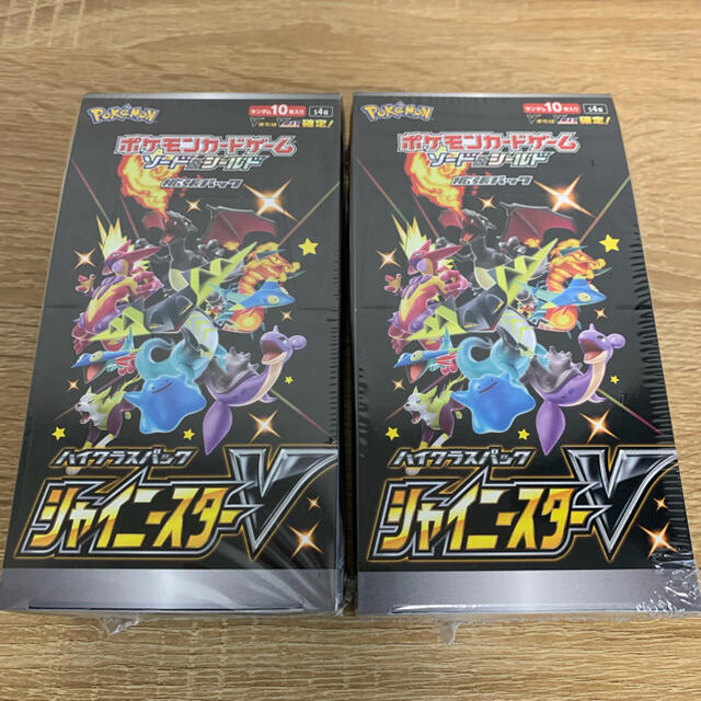 ポケモンカードゲーム　シャイニースターV 2BOX +10パック