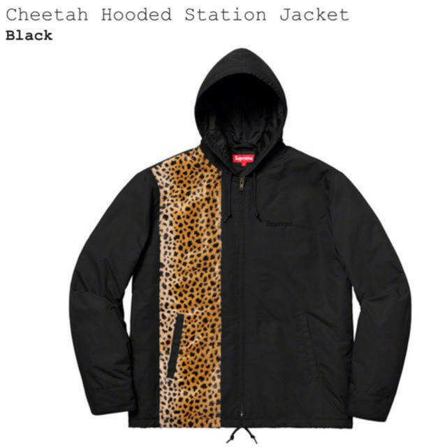 Supreme Cheetah Hooded Station Jacketナイロンジャケット