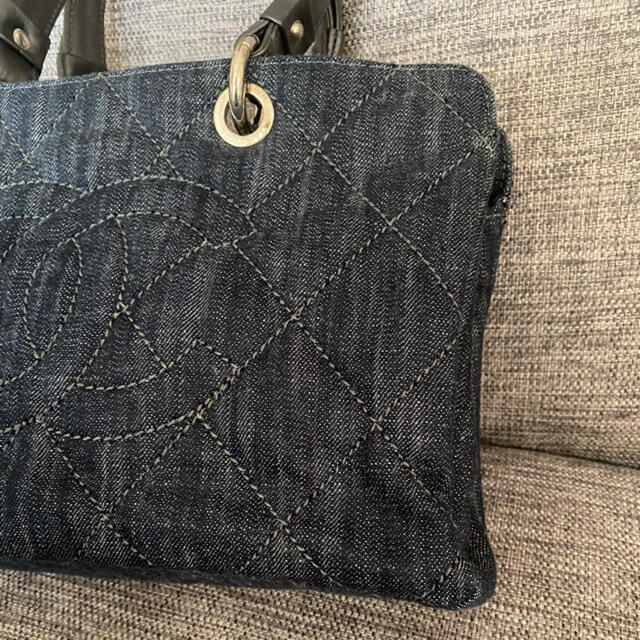 正規品 CHANEL トートバッグ デニム デカココ マトラッセ 正規品 CHANEL トートバッグ デニム デカココ マトラッセ