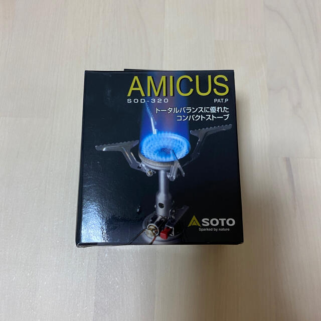 新富士バーナー(シンフジパートナー)の【新品未使用】SOTO AMICUS アミカス SOD-320 スポーツ/アウトドアのアウトドア(ストーブ/コンロ)の商品写真