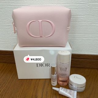 クリスチャンディオール(Christian Dior)のディオール　カプチュールトータルセル　ピンクポーチセット(サンプル/トライアルキット)