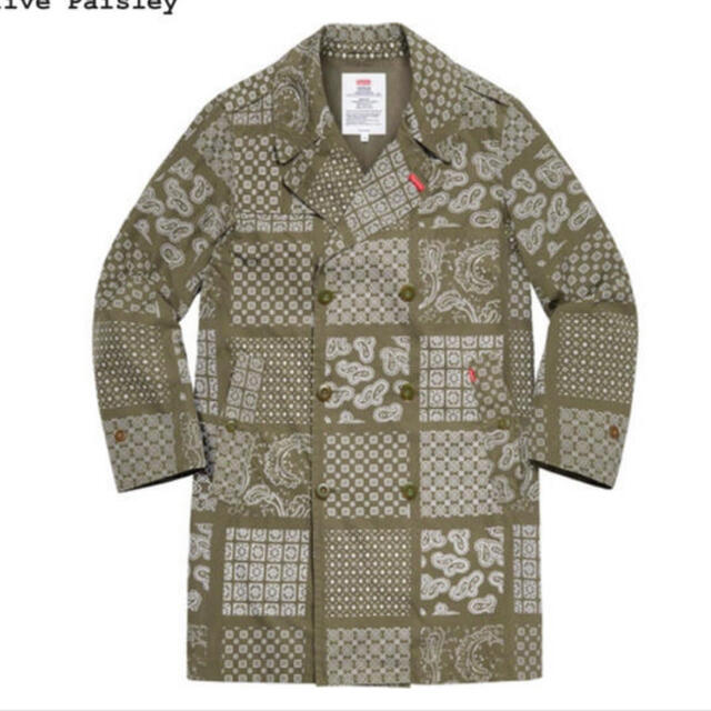 Supreme - Supreme military trench coatの通販 by y_toraji's shop ...