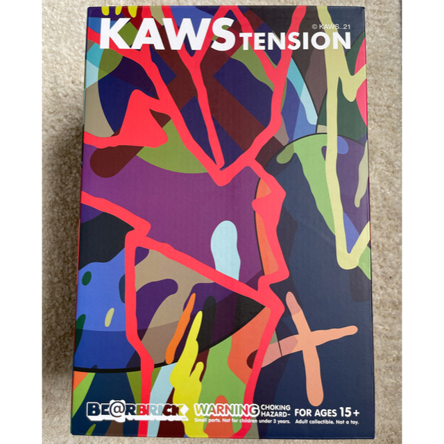 BE@RBRICK KAWS Tension 100％ \u0026 400％