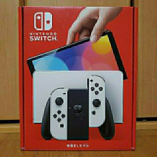 ニンテンドースイッチ(Nintendo Switch)のNintendo Switch（有機ELモデル）ホワイト(家庭用ゲーム機本体)