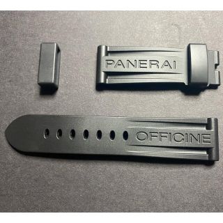 オフィチーネパネライ(OFFICINE PANERAI)のBIGZAMさま専用パネライ純正ラバーストラップ　カウッチュー　44mm　尾錠用(ラバーベルト)