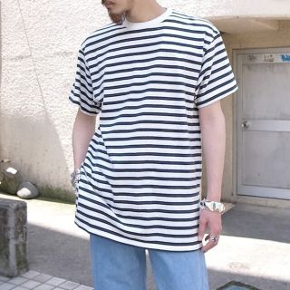 アンユーズド(UNUSED)のUNUSED Border T-shirt ボーダーT 新品未使用(Tシャツ/カットソー(半袖/袖なし))