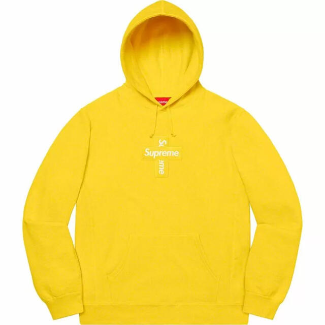 【新品・未使用】Cross Box Logo Hooded Sweatshirt