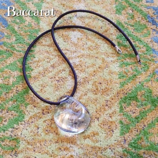 お値下げ中】Baccaratバカラチョーカーとクリアイヤリングセット-