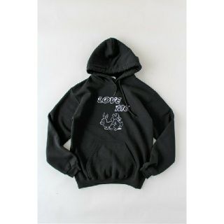 アンユーズド(UNUSED)のunused × backdoor love me hoodie 新品未使用(パーカー)