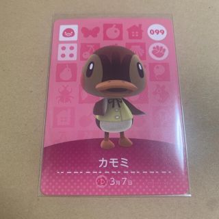 ニンテンドウ(任天堂)のどうぶつの森　amiiboカード　カモミ(カード)