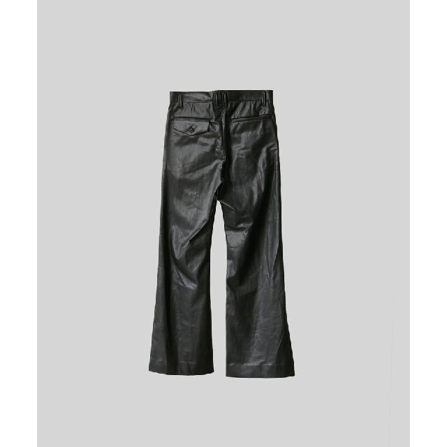 RYOTAKASHIMA LEATHER FLARED PANTS レザーパンツ