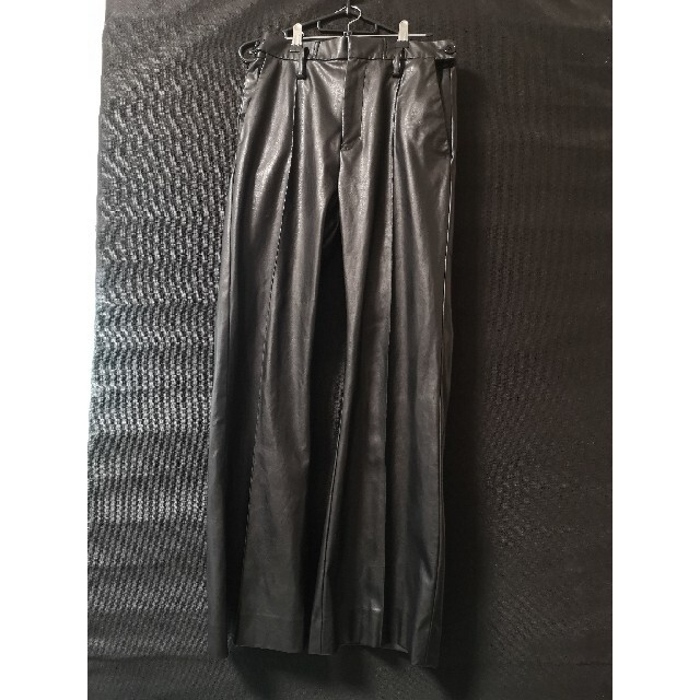 RYOTAKASHIMA LEATHER FLARED PANTS レザーパンツ