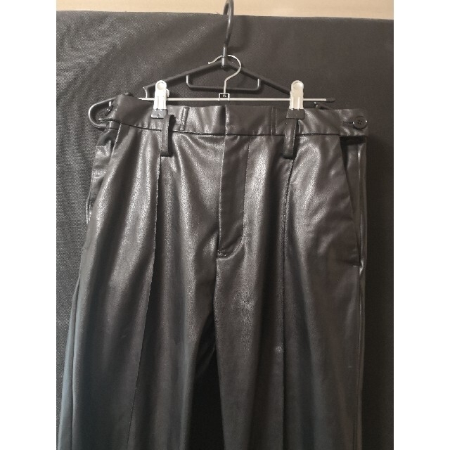 RYOTAKASHIMA LEATHER FLARED PANTS レザーパンツ