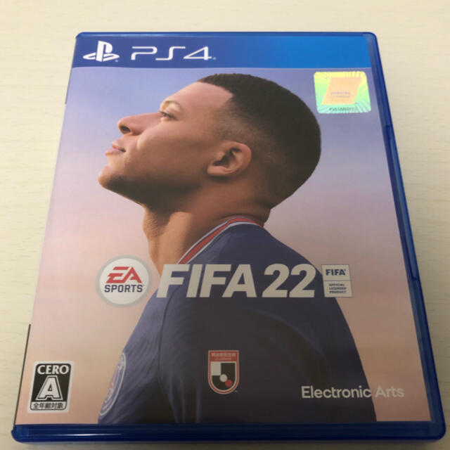 KONAMI(コナミ)のFIFA 22 PS4 エンタメ/ホビーのゲームソフト/ゲーム機本体(家庭用ゲームソフト)の商品写真