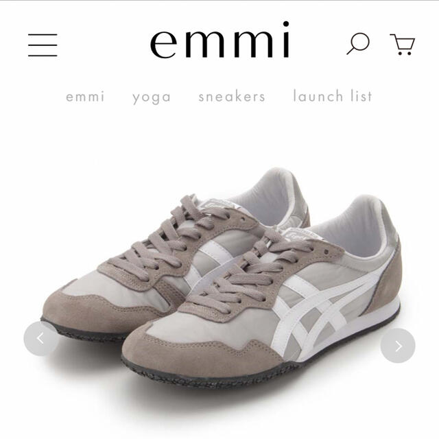 【新品】emmi / onitsuka tigerスニーカー