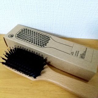 ムジルシリョウヒン(MUJI (無印良品))の無印　ブナ材 ヘアブラシ ミックス毛(ヘアブラシ/クシ)