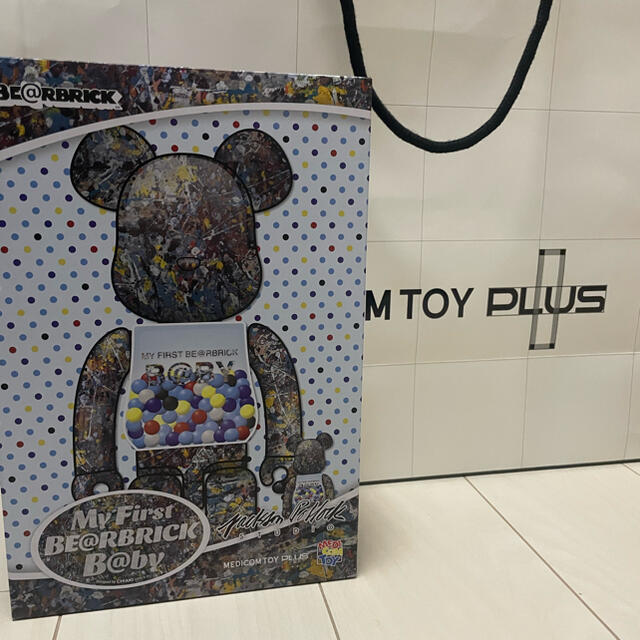 MEDICOM TOY(メディコムトイ)のBE@RBRICK B@BY Jackson Pollock Studio エンタメ/ホビーのフィギュア(その他)の商品写真