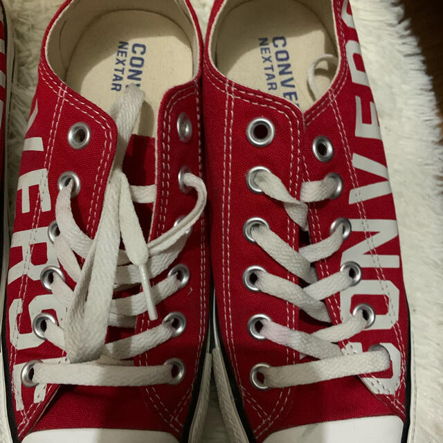 CONVERSE(コンバース)のコンバース　赤 メンズの靴/シューズ(スニーカー)の商品写真