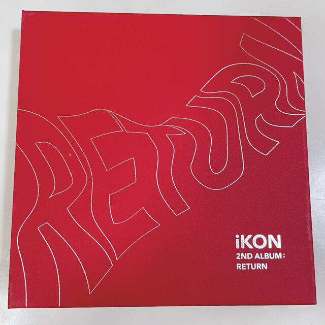 iKON(アイコン)のiKON 2ND ALBUM：ALBUM(RED) エンタメ/ホビーのCD(K-POP/アジア)の商品写真