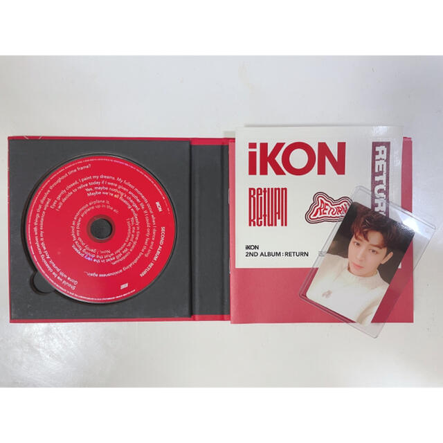 iKON(アイコン)のiKON 2ND ALBUM：ALBUM(RED) エンタメ/ホビーのCD(K-POP/アジア)の商品写真