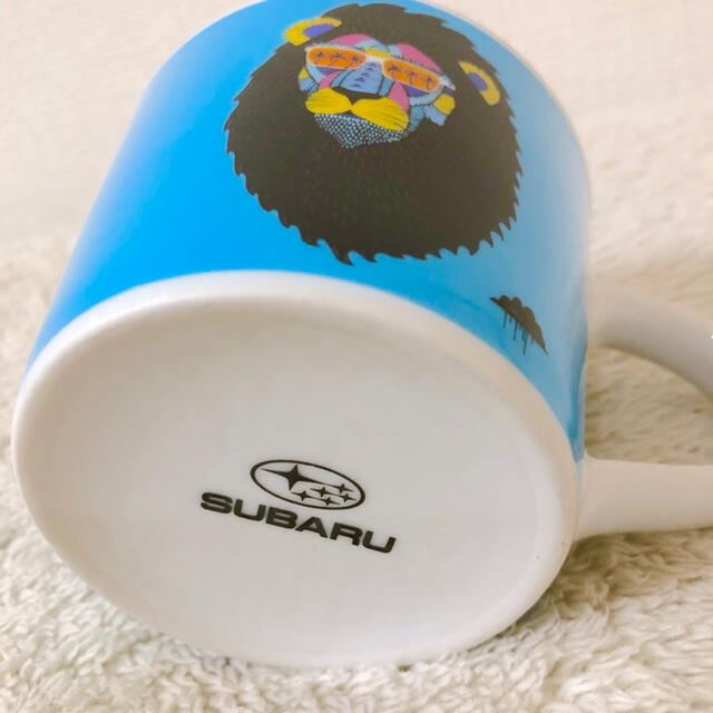 スバル(スバル)のSUBARU MULGA 新品 スバル モルガ マグカップ ターコイズブルー インテリア/住まい/日用品のキッチン/食器(グラス/カップ)の商品写真