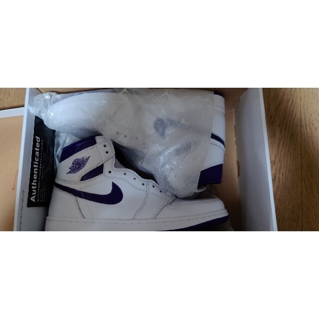 NIKE(ナイキ)の値下げ不可AIR JORDAN 1 OG Court Purple メンズの靴/シューズ(スニーカー)の商品写真