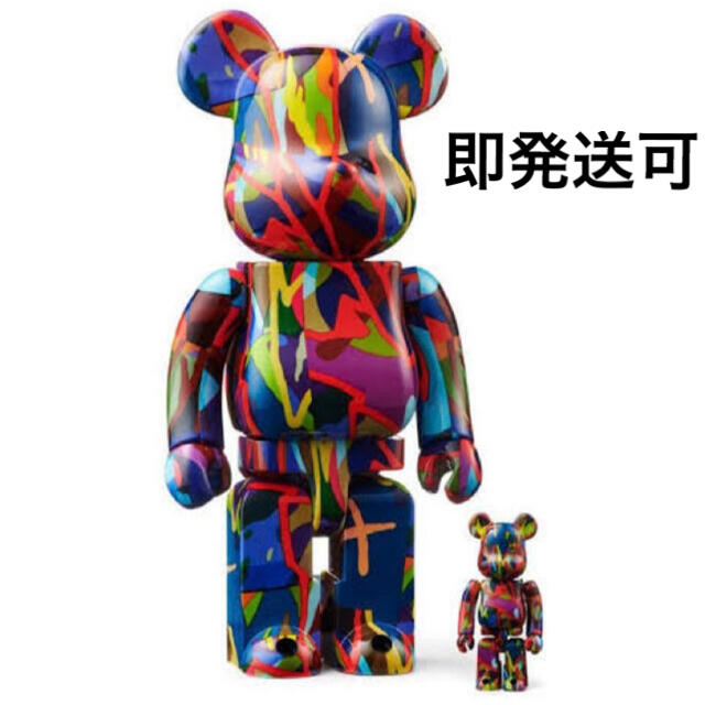 #3 BE@RBRICK KAWS TENSION 100% & 400%