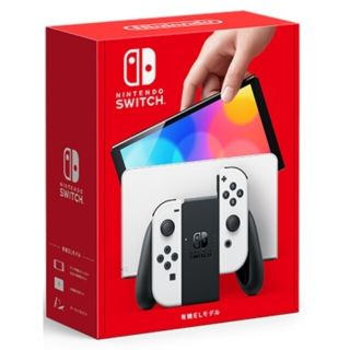 ニンテンドースイッチ(Nintendo Switch)のNintendo Switch（有機ELモデル）ホワイト(家庭用ゲーム機本体)