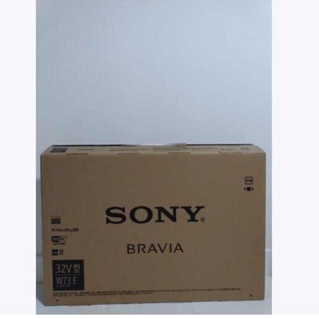 BRAVIA(ブラビア)の【10月21日まで】ソニー KJ-32W730E BRAVIA スマホ/家電/カメラのテレビ/映像機器(テレビ)の商品写真