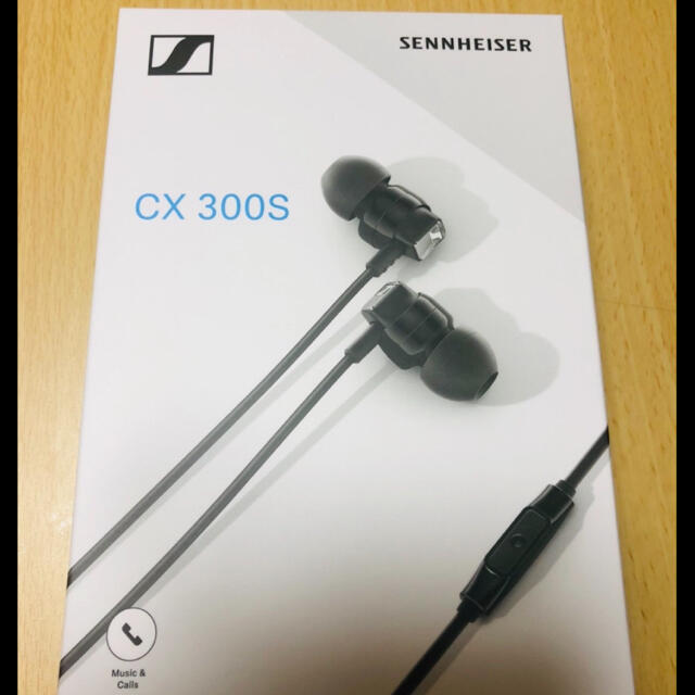 SENNHEISER(ゼンハイザー)の 【SENNHEISER CX-300S-BLACK 】 スマホ/家電/カメラのオーディオ機器(ヘッドフォン/イヤフォン)の商品写真