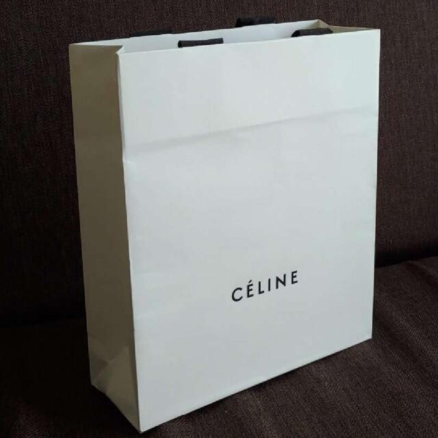 celine(セリーヌ)のceline　セリーヌ　ショップ袋　21x25x8cm インテリア/住まい/日用品のオフィス用品(ラッピング/包装)の商品写真