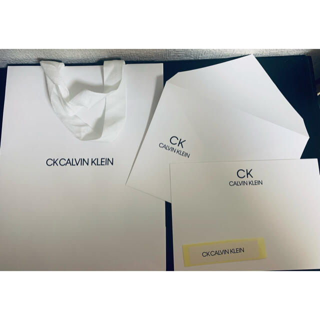 ck Calvin Klein(シーケーカルバンクライン)のCKCALVIN KLEINショップ袋ショッパー【レターセット付】 レディースのバッグ(ショップ袋)の商品写真