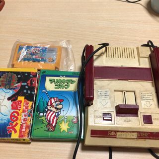 ファミリーコンピュータ(ファミリーコンピュータ)の専用　火の鳥ソフト(家庭用ゲーム機本体)