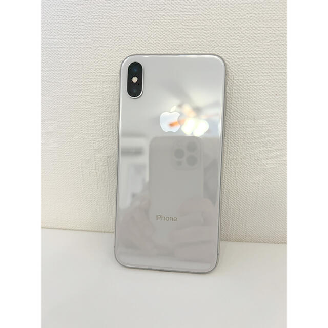 【送料込】iPhoneX 256GB SIMフリー　シルバー