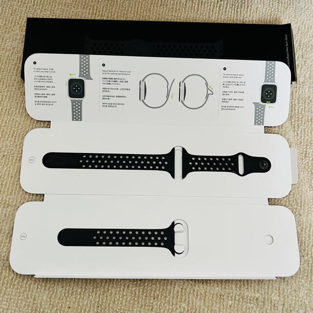 Apple Watch(アップルウォッチ)のApple Watch6 44mm Nikeスポーツバンド AppleCare付 メンズの時計(腕時計(デジタル))の商品写真