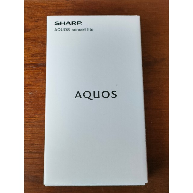 SHARP AQUOS sense4 lite 版SIMフリー ブラック S