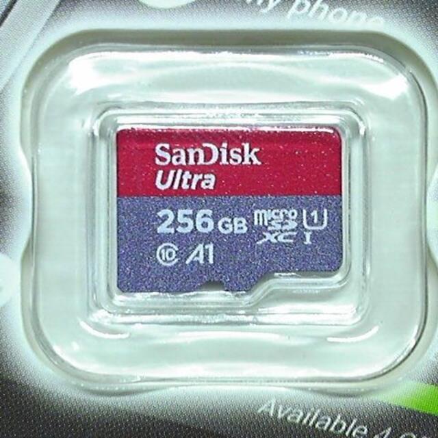 SanDisk(サンディスク)のmicroSDXC 256GB 120MB/s A1対応（複数アリ）マイクロＳＤ スマホ/家電/カメラのPC/タブレット(PC周辺機器)の商品写真