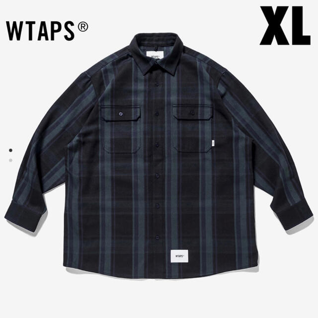 【XL】WTAPS DECK / LS / COTTON. FLANNEL