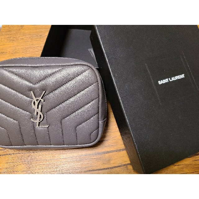 SAINT LAURENT PARIS ポーチ YSL 小物入れ