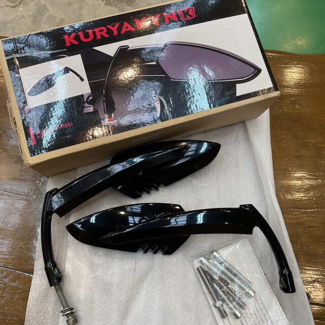 KURYAKYN SCYTHE MIRRORS グロスブラック