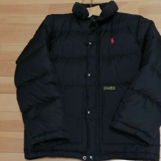 ポロラルフローレン(POLO RALPH LAUREN)のポロラルフローレン　中古ダウン　黒(ダウンジャケット)