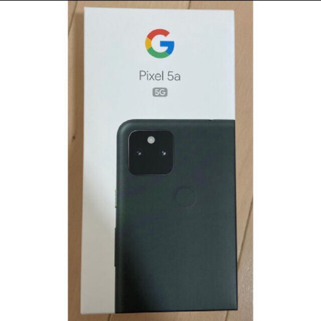 Google Pixel(グーグルピクセル)の【値下げ】Google Pixel5a(5G) 128GB　 スマホ/家電/カメラのスマートフォン/携帯電話(スマートフォン本体)の商品写真