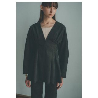 ステュディオス(STUDIOUS)の【新品未使用】CHAMBRAY CORDUROY LADY TOPS clane(カットソー(長袖/七分))