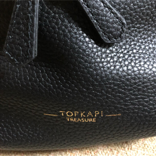 TOPKAPI(トプカピ)のトプカピ　ショルダーバック　美品　黒 レディースのバッグ(ボディバッグ/ウエストポーチ)の商品写真