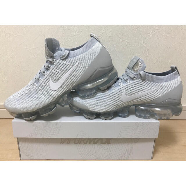 24.0 白 NIKE VAPORMAX ヴェイパーマックス 3 フライニット