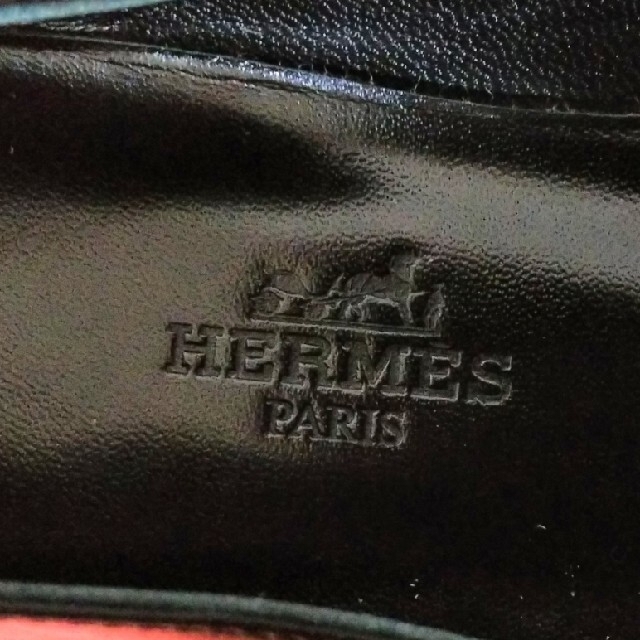 Hermes(エルメス)のHERMESエルメス☆フラットシューズパンプス36ブラック レディースの靴/シューズ(ハイヒール/パンプス)の商品写真