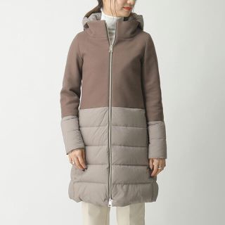 HERNO - 【ちか様専用】HERNO ダウンコート 42 ウール切り替え
