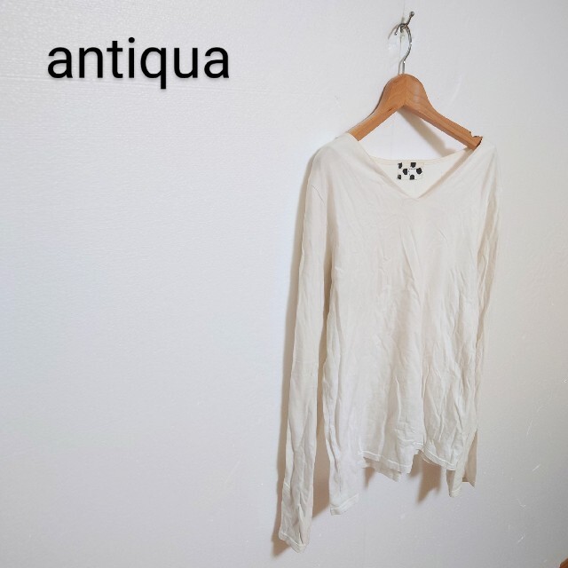 antiqua(アンティカ)の◇antiqua　ロングスリーブカットソー メンズのトップス(Tシャツ/カットソー(七分/長袖))の商品写真